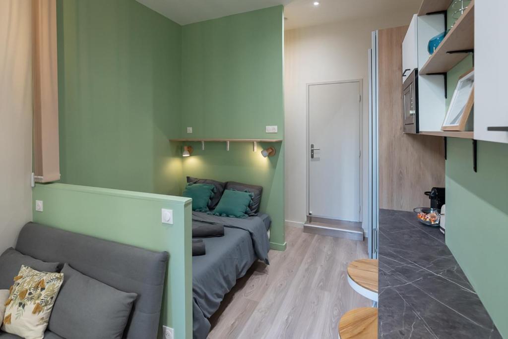 Studio Part Dieu - Cozy - Wifi Fibre Apartment Lyon Ngoại thất bức ảnh
