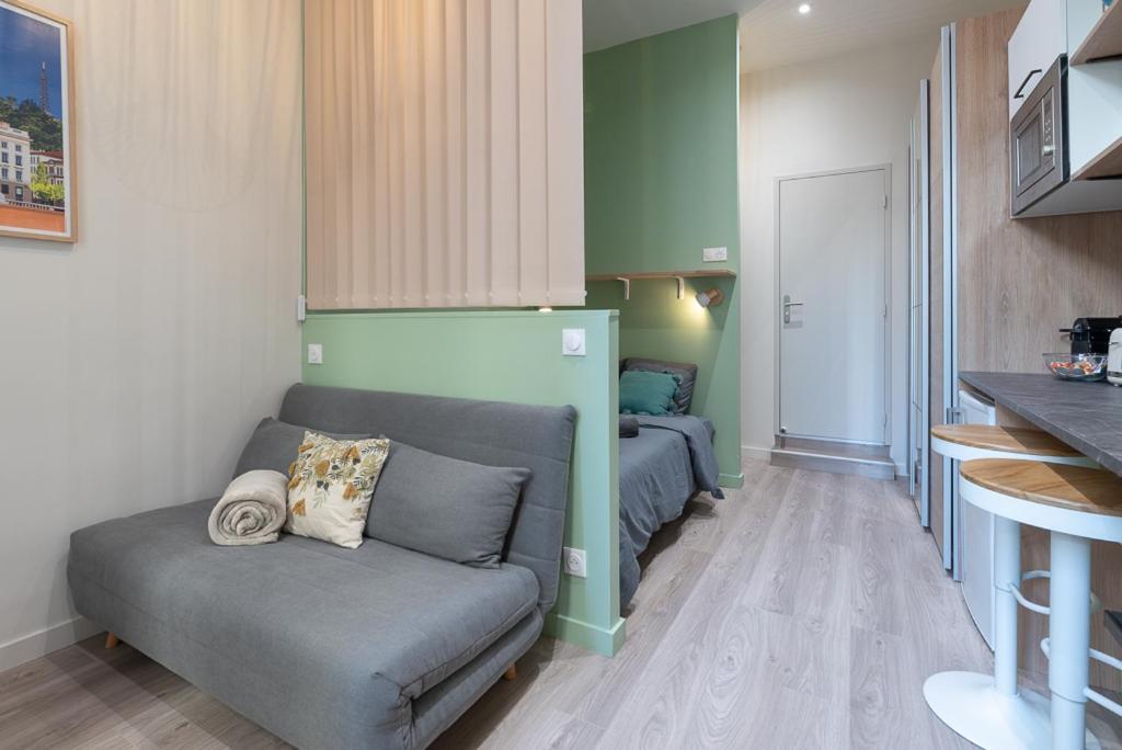 Studio Part Dieu - Cozy - Wifi Fibre Apartment Lyon Ngoại thất bức ảnh